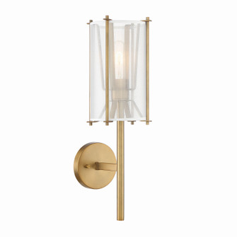 Daybreak One Light Wall Sconce in Old Satin Brass (43|D223MWSOSB)