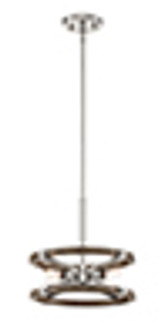 Hanston Four Light Mini Pendant in Polished Nickel (43|D206C13PPN)