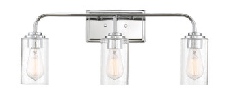 Logan Three Light Bath Bar in Chrome (43|96403CH)