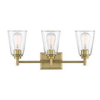 Westin Three Light Vanity in Brushed Gold (43|95703BG)