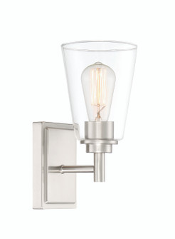 Westin One Light Wall Sconce in Satin Platinum (43|95701SP)