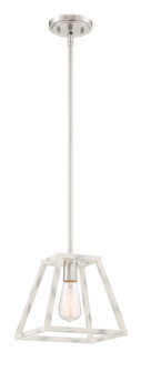 Rhode One Light Mini Pendant in Coastal Weathered White (43|94930CWW)