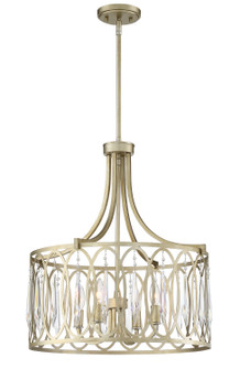 Hutton Four Light Pendant in Sterling Gold (43|94431SG)