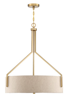 Elara Four Light Pendant in Gold (Brushed) (43|93932BG)