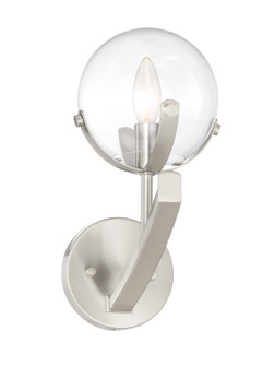 Spyglass One Light Wall Sconce in Satin Platinum (43|93801SP)