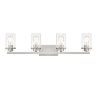 Jedrek Four Light Vanity in Brushed Nickel (43|93304BN)