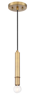 Emmett One Light Mini Pendant in Old Satin Brass (43|92730OSB)