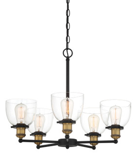 Bryson Five Light Chandelier in Vintage Bronze (43|92685VB)