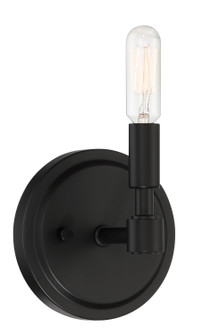 Fiora One Light Wall Sconce in Black (43|92501BK)