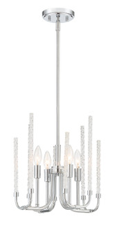 Laretto Four Light Chandelier in Chrome (43|91784CH)