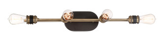 Miles Four Light Bath Bar in Vintage Bronze (43|91004VB)