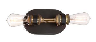 Miles Two Light Bath Bar in Vintage Bronze (43|91002VB)