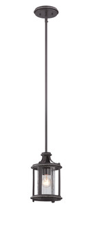 Palencia One Light Mini Pendant in Artisan Pardo Wash (43|87530APW)