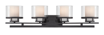 Fusion Four Light Bath Bar in Biscayne Bronze (43|86104BBR)