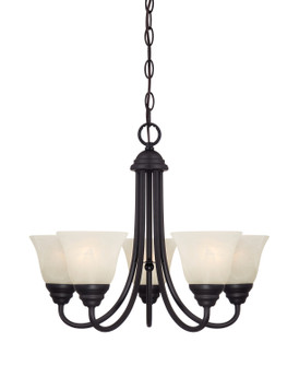 Kendall Five Light Chandelier in Oil Rubbed Bronze (43|85185ORB)