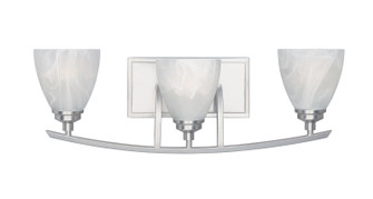 Tackwood Three Light Bath Bar in Satin Platinum (43|82903SP)