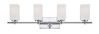 Dakota Four Light Bath Bar in Chrome (43|6734CH)