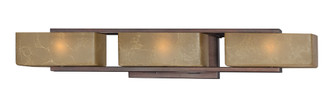 Facet Three Light Bath Bar in Tuscana (43|6633TU)