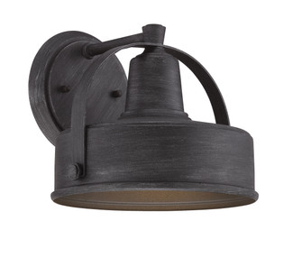 Portland-DS One Light Wall Lantern in Weathered Pewter (43|33141WP)