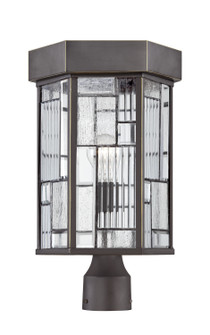 Kingsley One Light Post Lantern in Aged Bronze Patina (43|32136ABP)