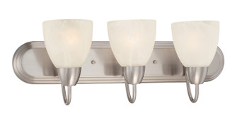 Torino Three Light Bath Bar in Brushed Nickel (43|150053B35)