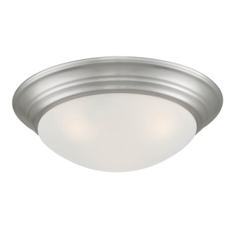 Tap Two Light Flush Mount in Brushed Nickel (43|1360MBN)