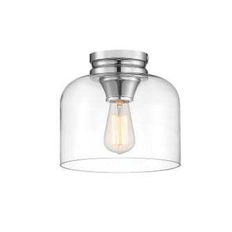 Ezra One Light Flushmount in Chrome (43|1261CH)