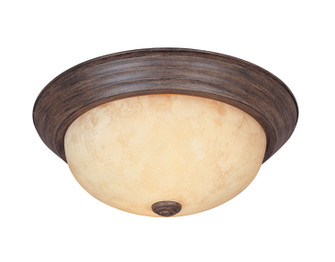 Decorative Flushmount Two Light Flushmount in Warm Mahogany (43|1257SWMAM)