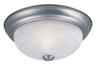 Decorative Flushmount Two Light Flushmount in Pewter (43|1257MPWAL)