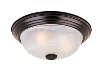 Decorative Flushmount Two Light Flushmount in Oil Rubbed Bronze (43|1257MORBAL)