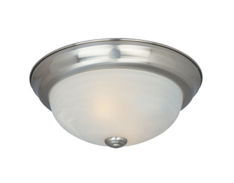 Decorative Flushmount Three Light Flushmount in Satin Platinum (43|1257LSPAL)