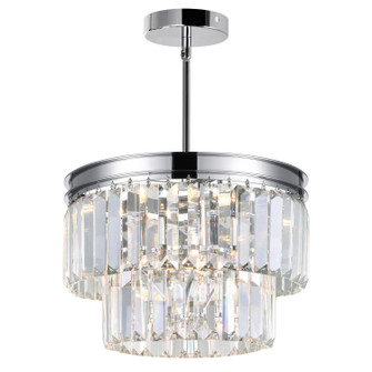 Weiss Five Light Mini Chandelier in Chrome (401|9969P85601)
