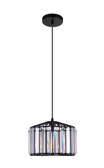 Alethia One Light Pendant in Black (401|9942P101101C)