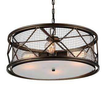 Kali Four Light Chandelier in Light Brown (401|9914P224204)