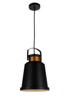 Elisa One Light Pendant in Black (401|9845P10101)