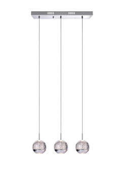 Perrier LED Pendant in Chrome (401|5444P16CRC)