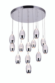 Perrier LED Pendant in Chrome (401|5077P24CR)