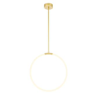 Hoops LED Chandelier in Satin Gold (401|1273P241602)