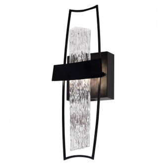 Guadiana LED Wall Sconce in Black & Satin Gold (401|1246W5101)