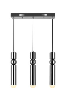 Chime LED Island/Pool Table Chandelier in Polished Nickel (401|1225P203613)