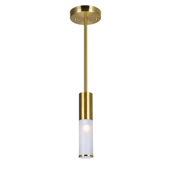 Pipes LED Mini Pendant in Sun Gold (401|1221P51625)
