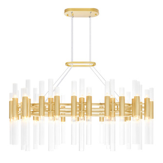 Orgue LED Chandelier in Satin Gold (401|1120P3972602)