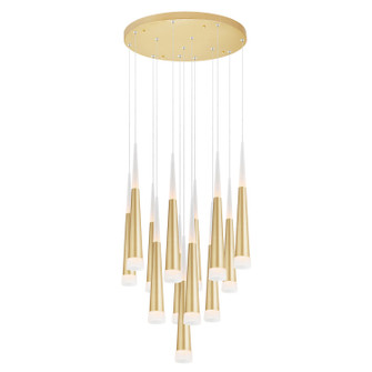Andes LED Pendant in Satin Gold (401|1103P2013602)