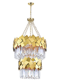 Panache Ten Light Chandelier in Medallion Gold (401|1100P2410169)