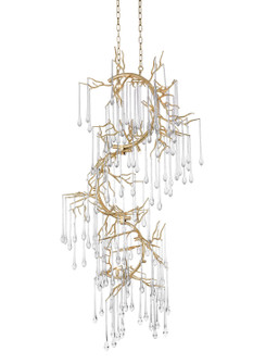 Anita 12 Light Chandelier in Gold Leaf (401|1094P2612620)