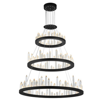 Juliette LED Chandelier in Black (401|1043P323101)