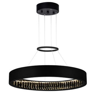 Rosalina LED Chandelier in Matte Black (401|1040P26101)