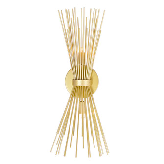 Savannah Two Light Wall Sconce in Gold Leaf (401|1034W82620)
