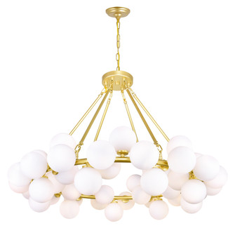 Arya LED Chandelier in Satin Gold (401|1020P3945602)