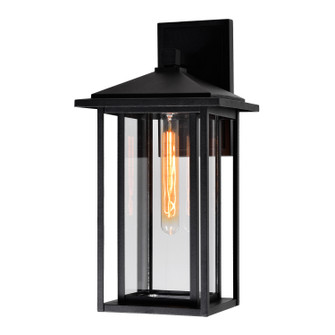 Crawford One Light Outdoor Wall Mount in Black (401|0417W91101)